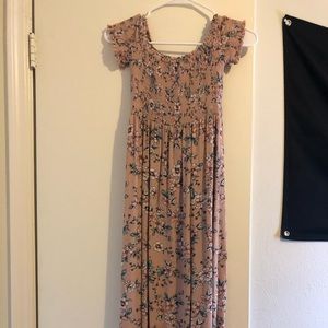 Off the shoulder dress